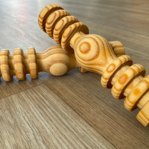 HANDCRAFTED WOODEN FOOT ROLLERS